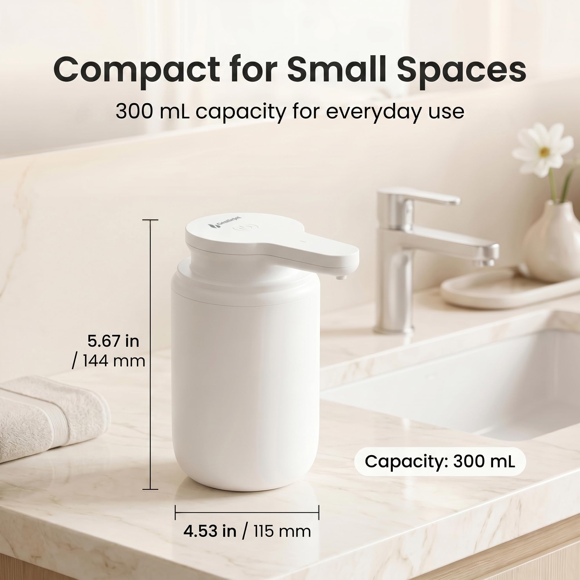 SimpleFoam Automatic Foaming Soap Dispenser Touchless Sensor