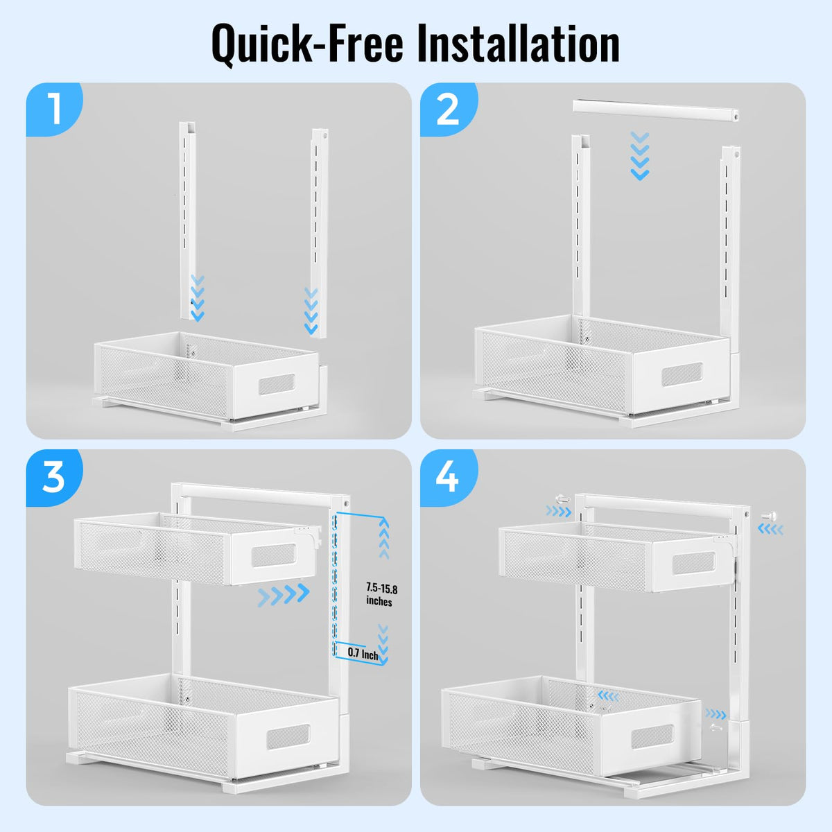 Under Sink Organizer (2 Count)