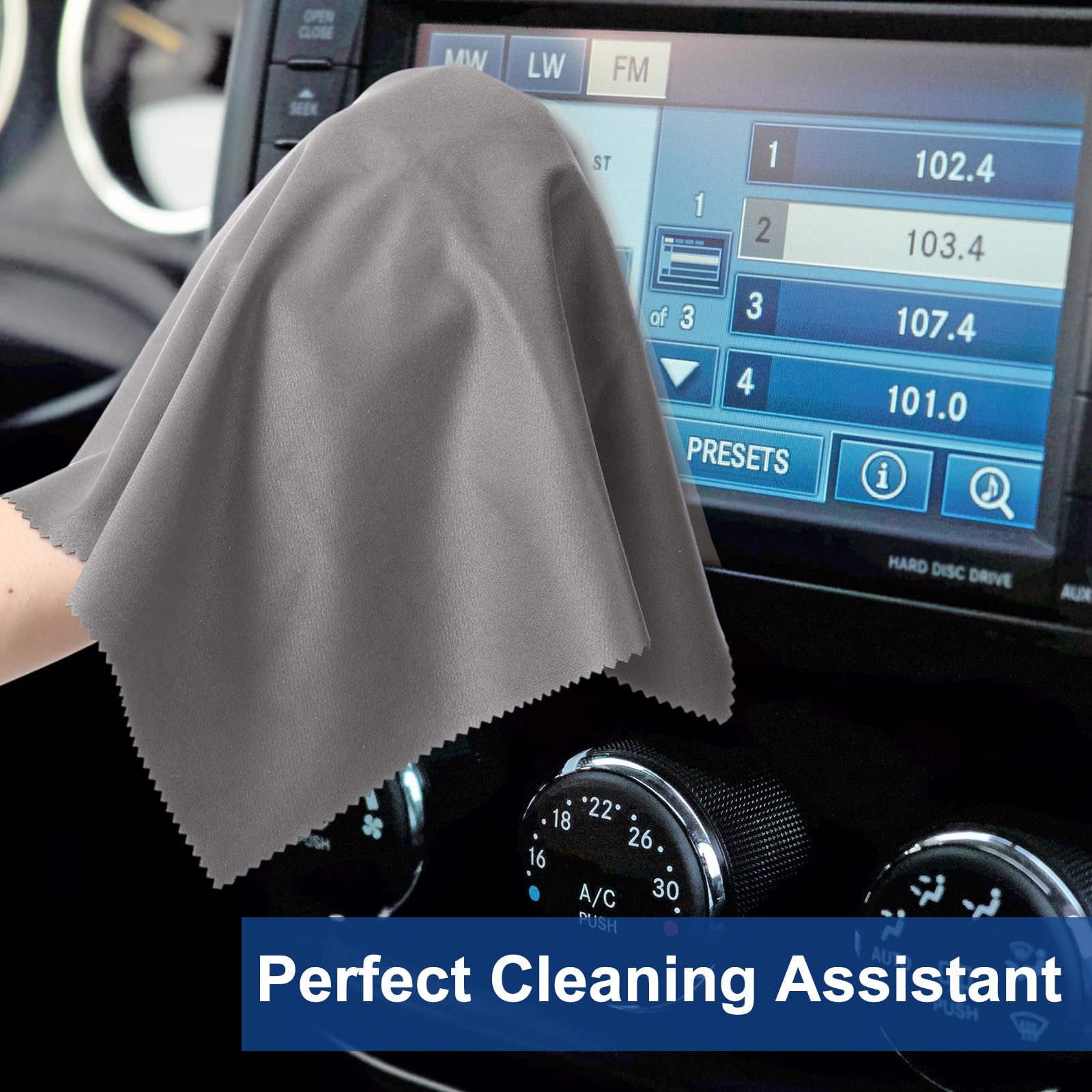 12 Pack Microfiber Cleaning Cloth
