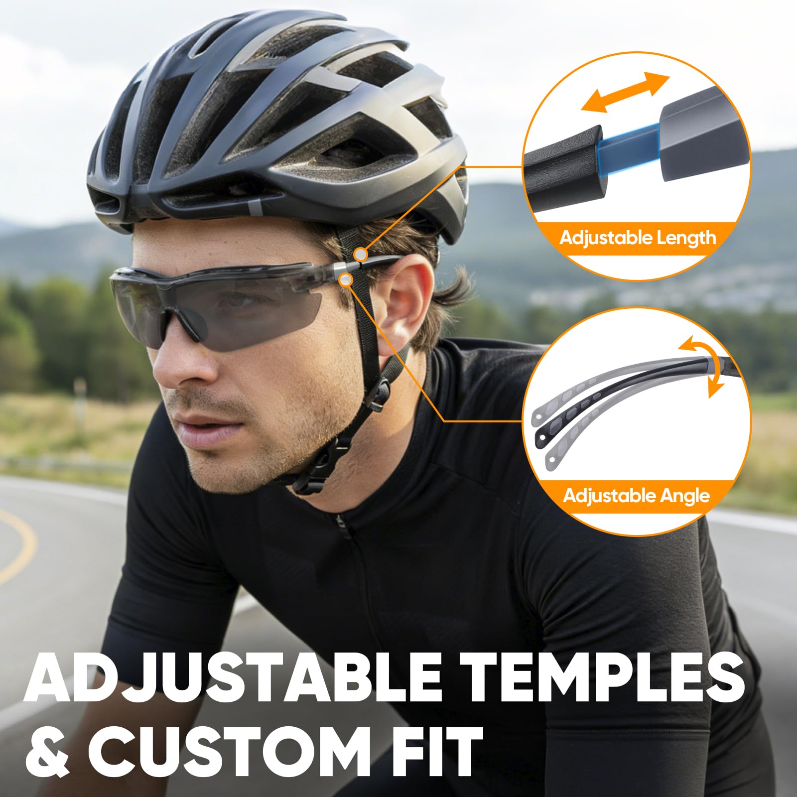 3PK Anti Fog Safety Glasses for Men & Women (3 Count)