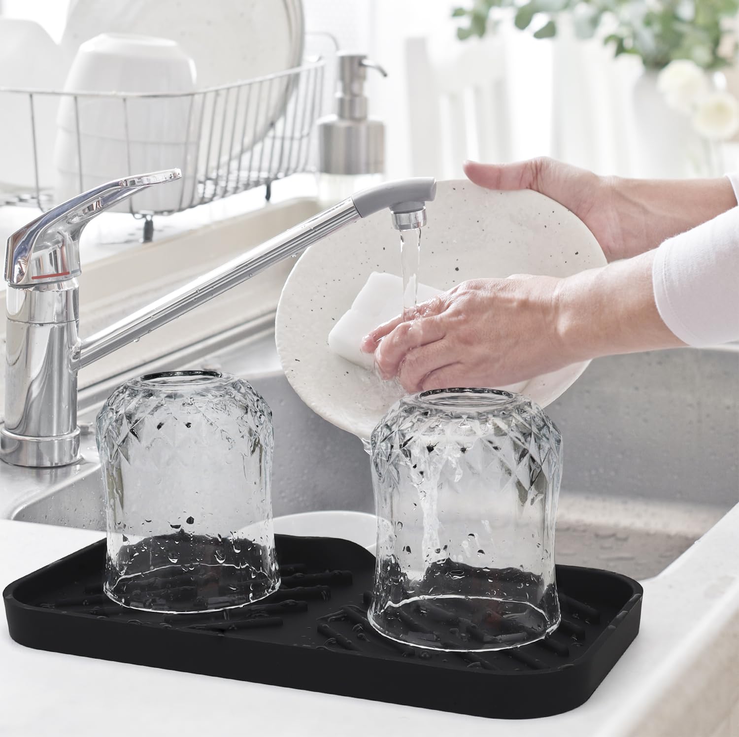Silicone Bathroom Soap Dishes (5.6 Ounce)