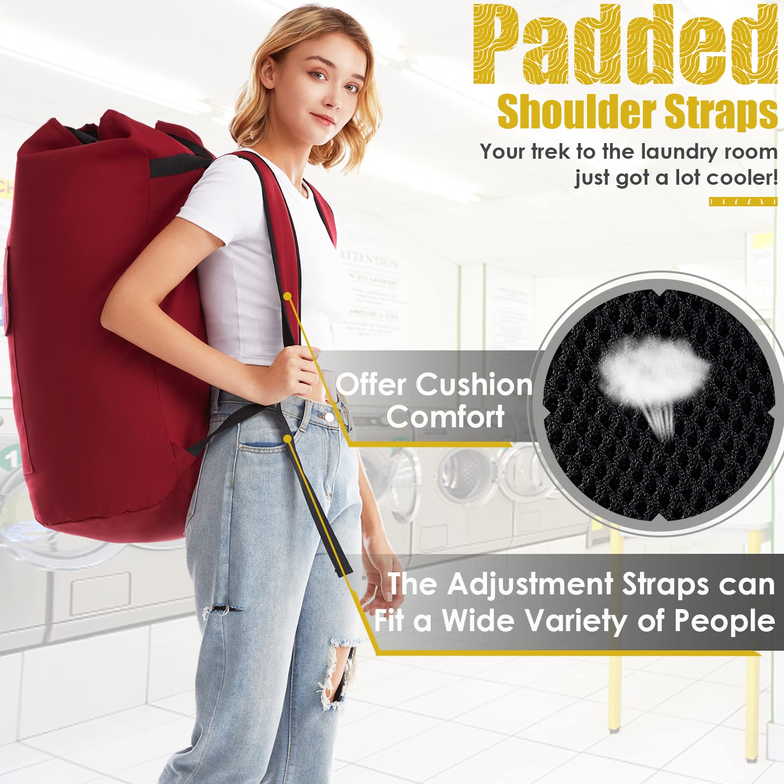 Backpack Laundry Bag