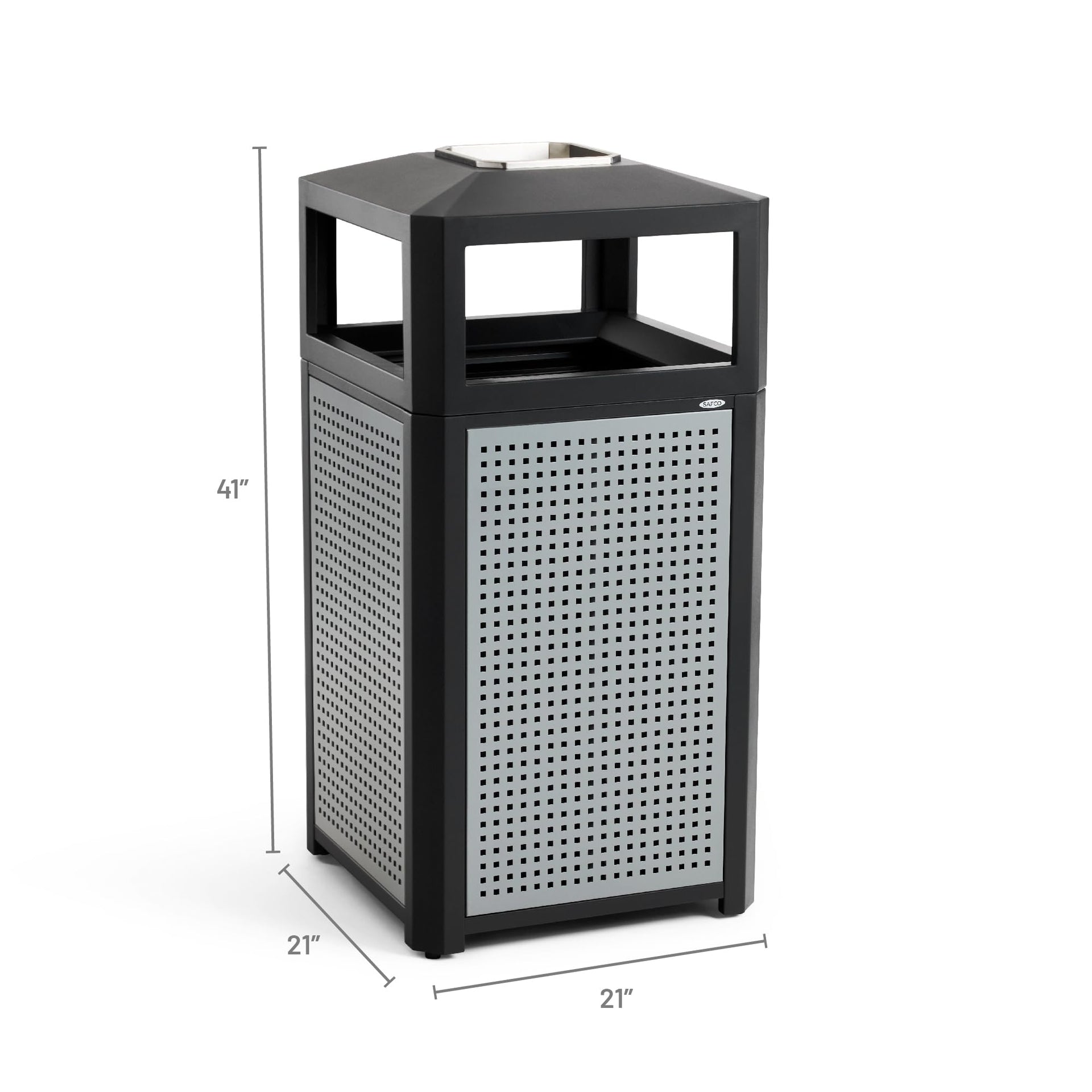 Evos Steel Trash Can