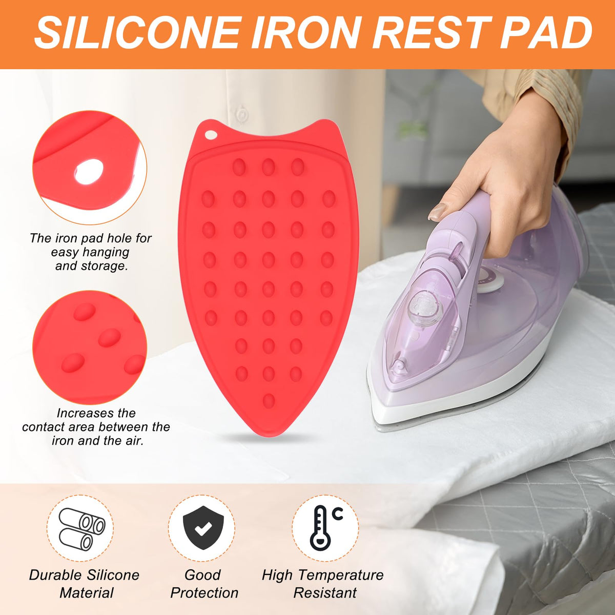 Silicone Iron Rest Pad (2 Count)