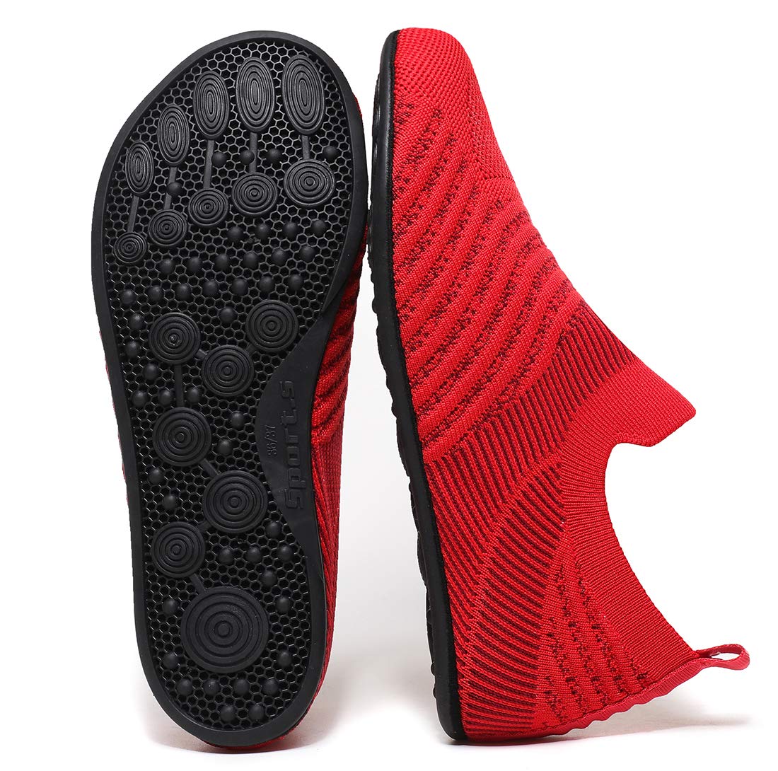 Adult Indoor House Slippers Socks Travel Lightweight Comfort Non Slip Grip House Floor Home Shoes for Women Men