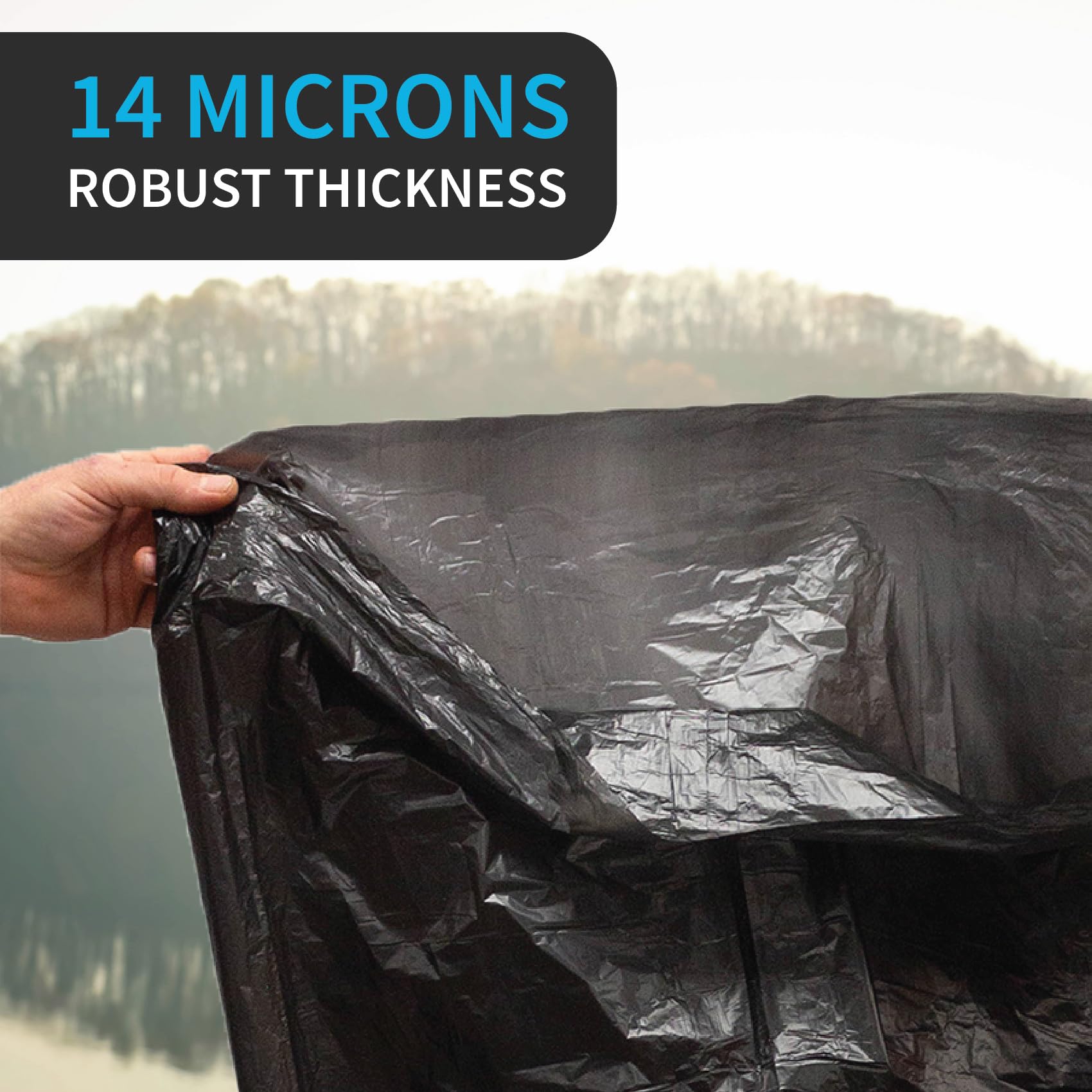 Black Garbage Bags