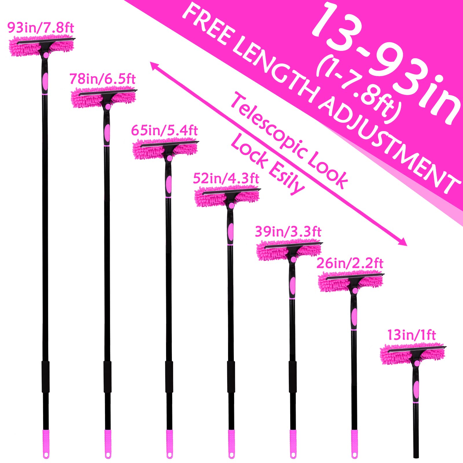 8 Foot Dusters for Cleaning (12 Count)