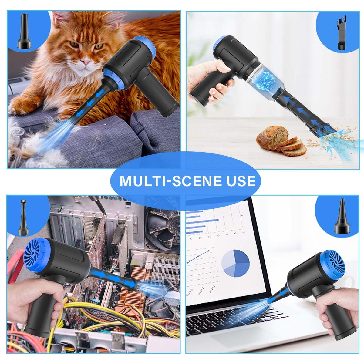 Air Duster Computer Vacuum Cleaner