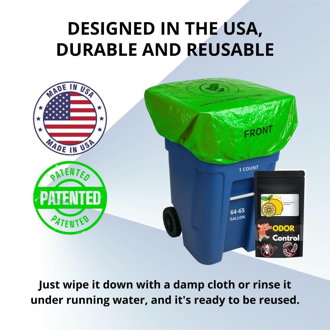 Outdoor Trash Can Lid Cover
