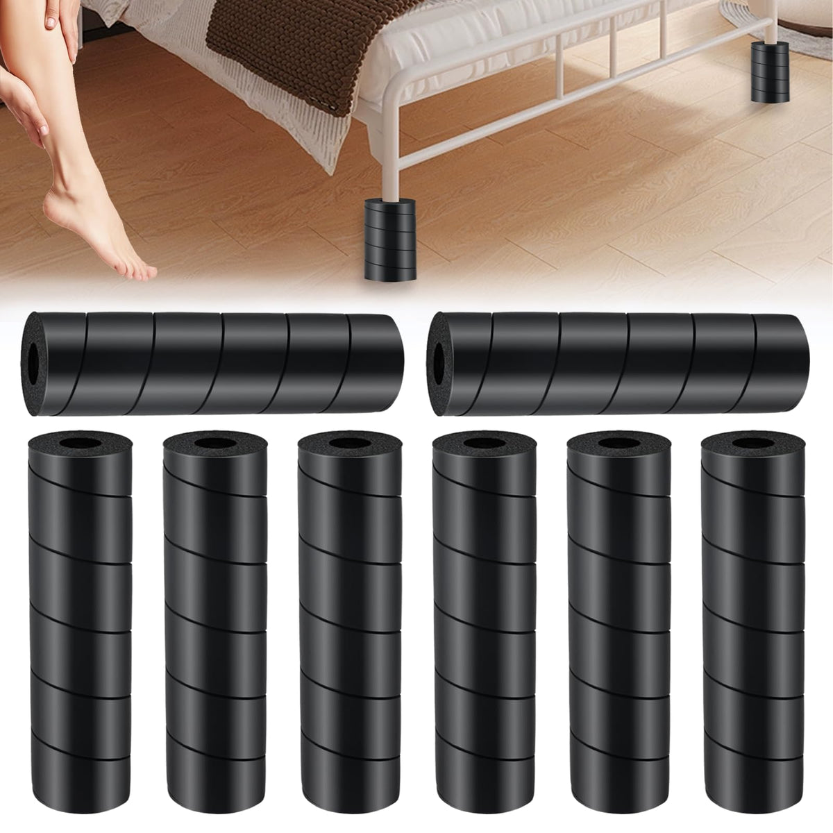 Bed Frame Toe Protectors (8 Count)