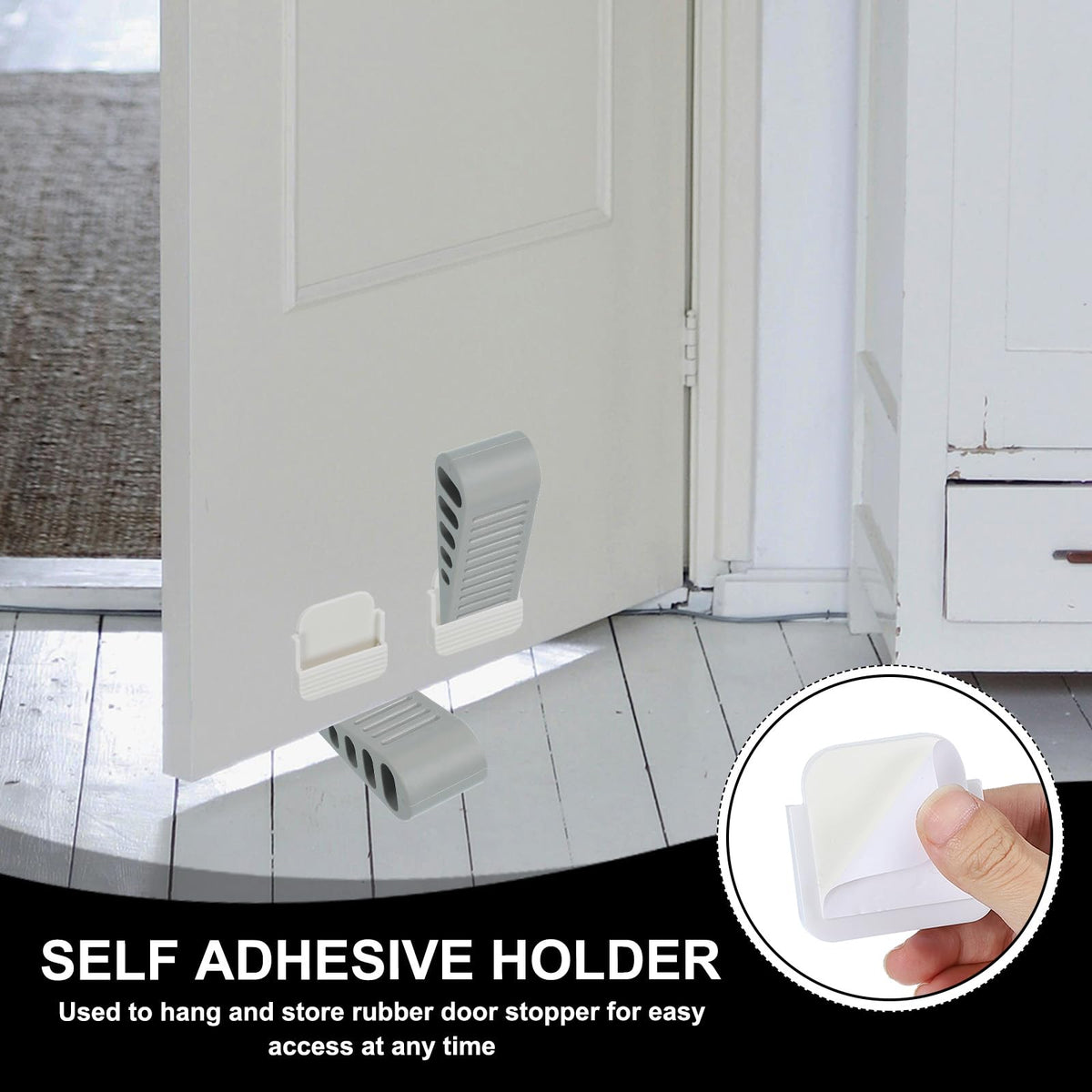 Rubber Door Stoppers for Bottom of Door