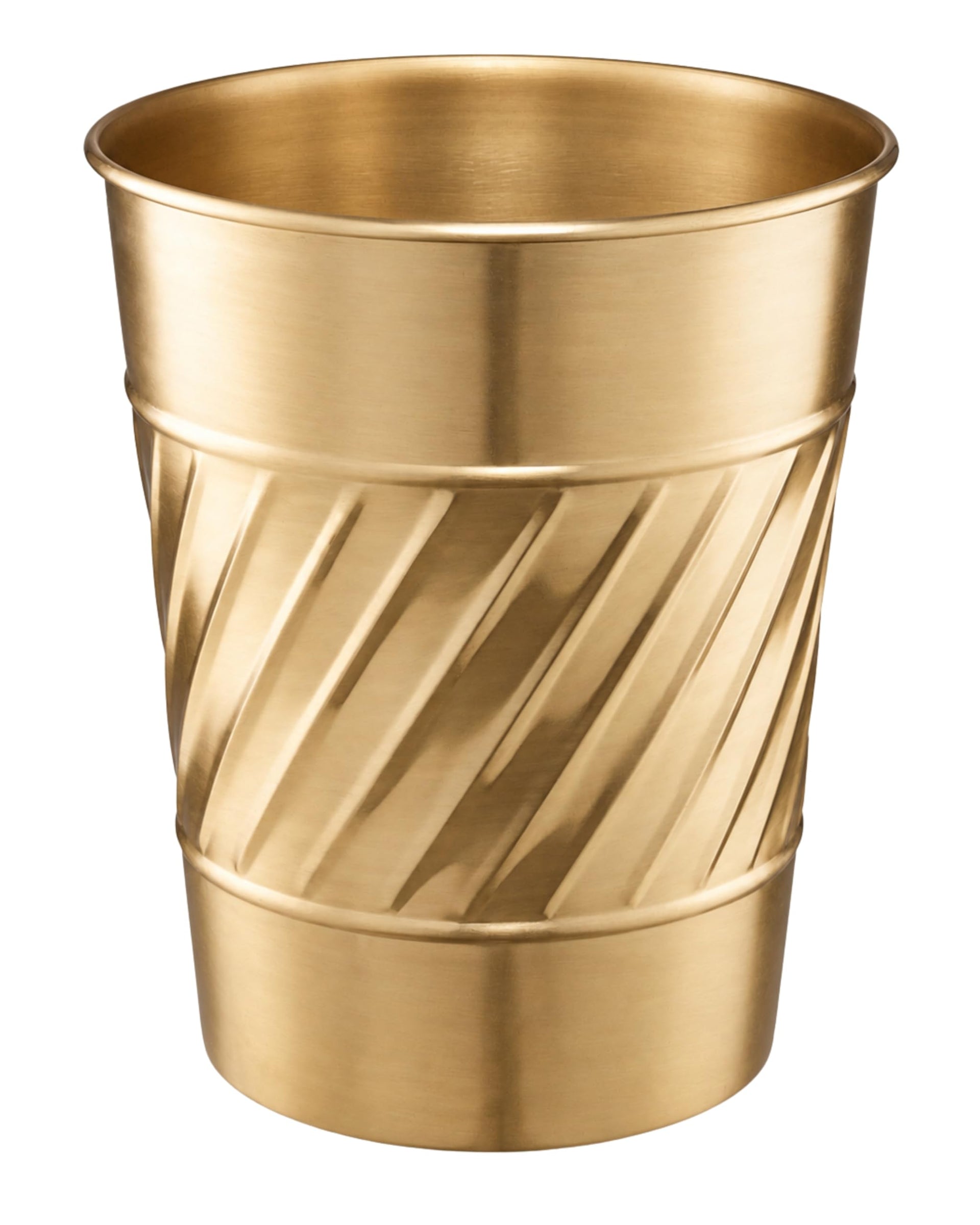 Metal Bathroom Trash Can