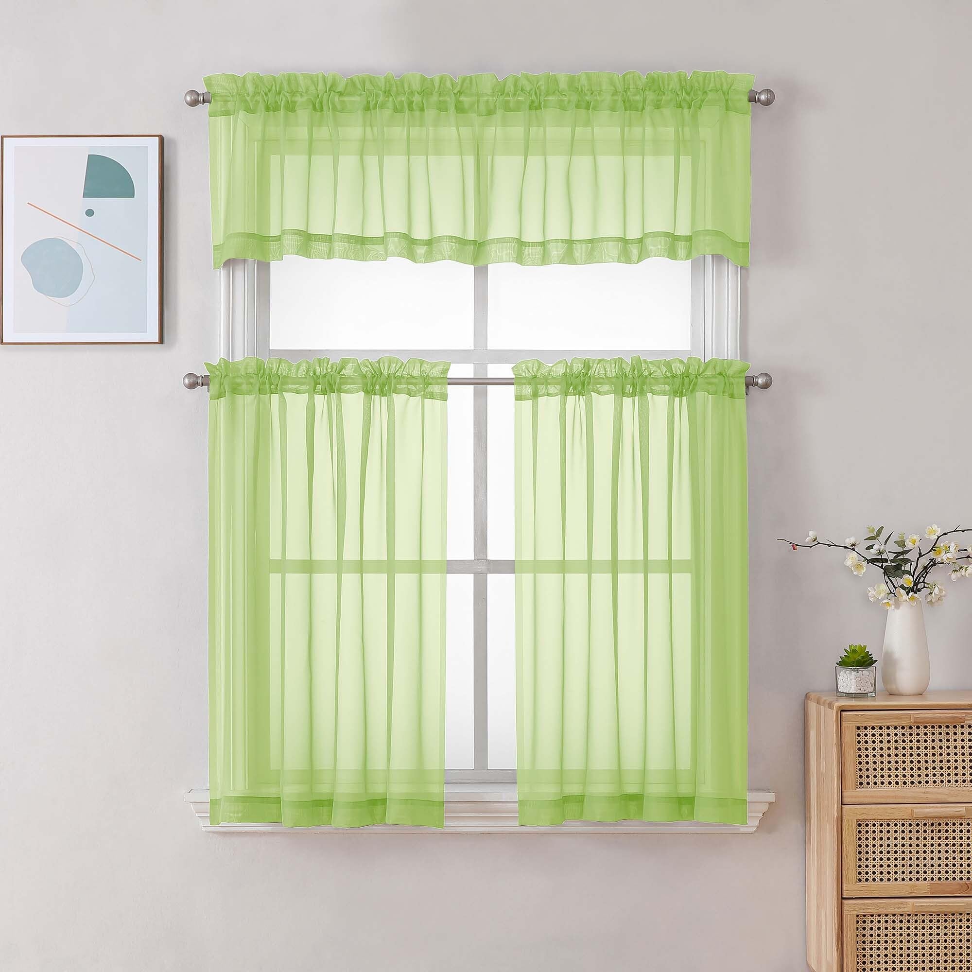 Sheer Valances for Windows (2 Count)