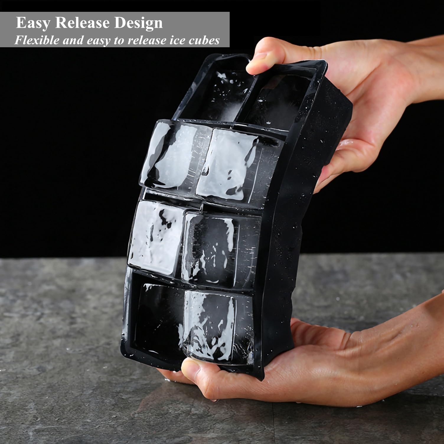 Large Ice Cube Tray for Whiskey