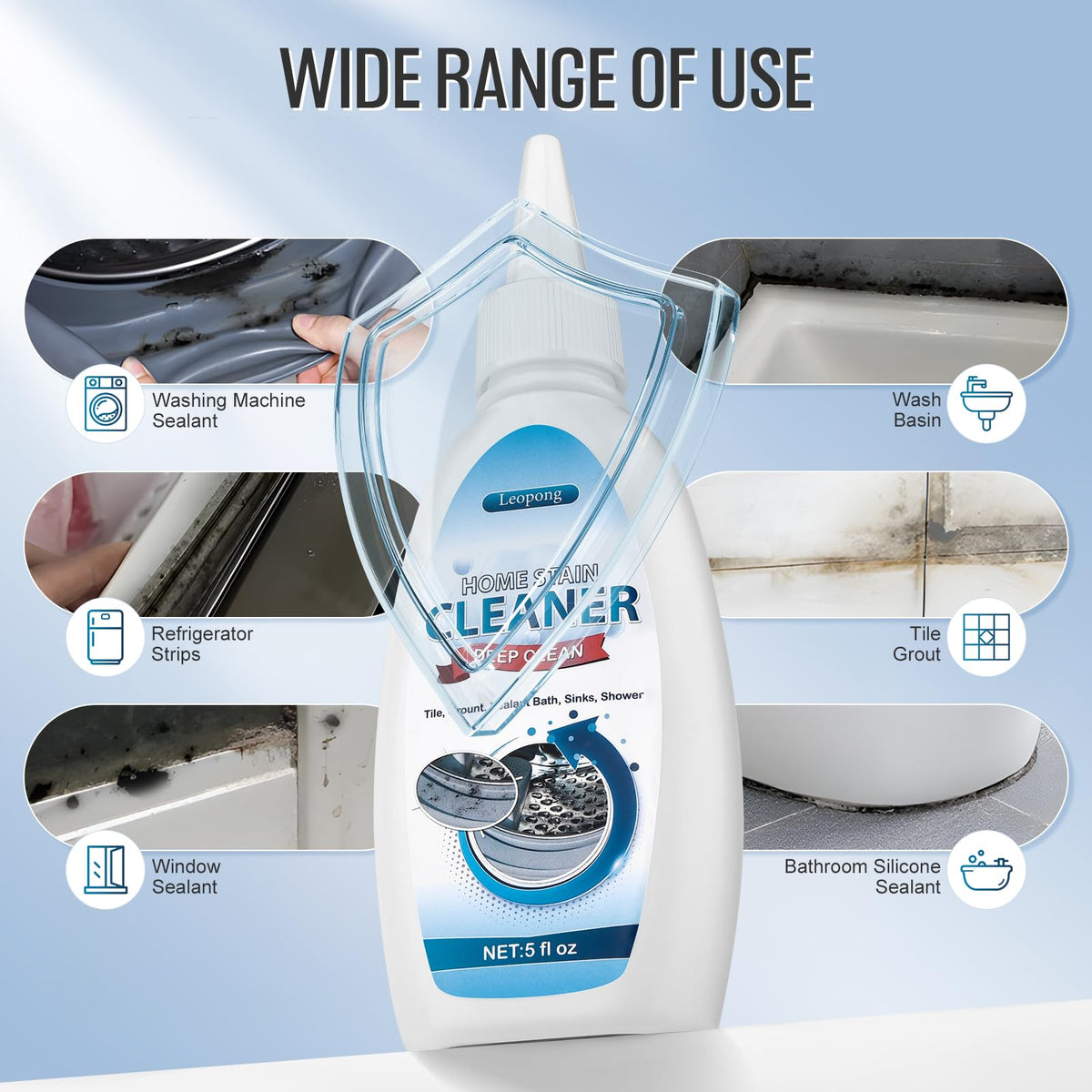 Cleaner Gel for Washer (20 Fl Oz)