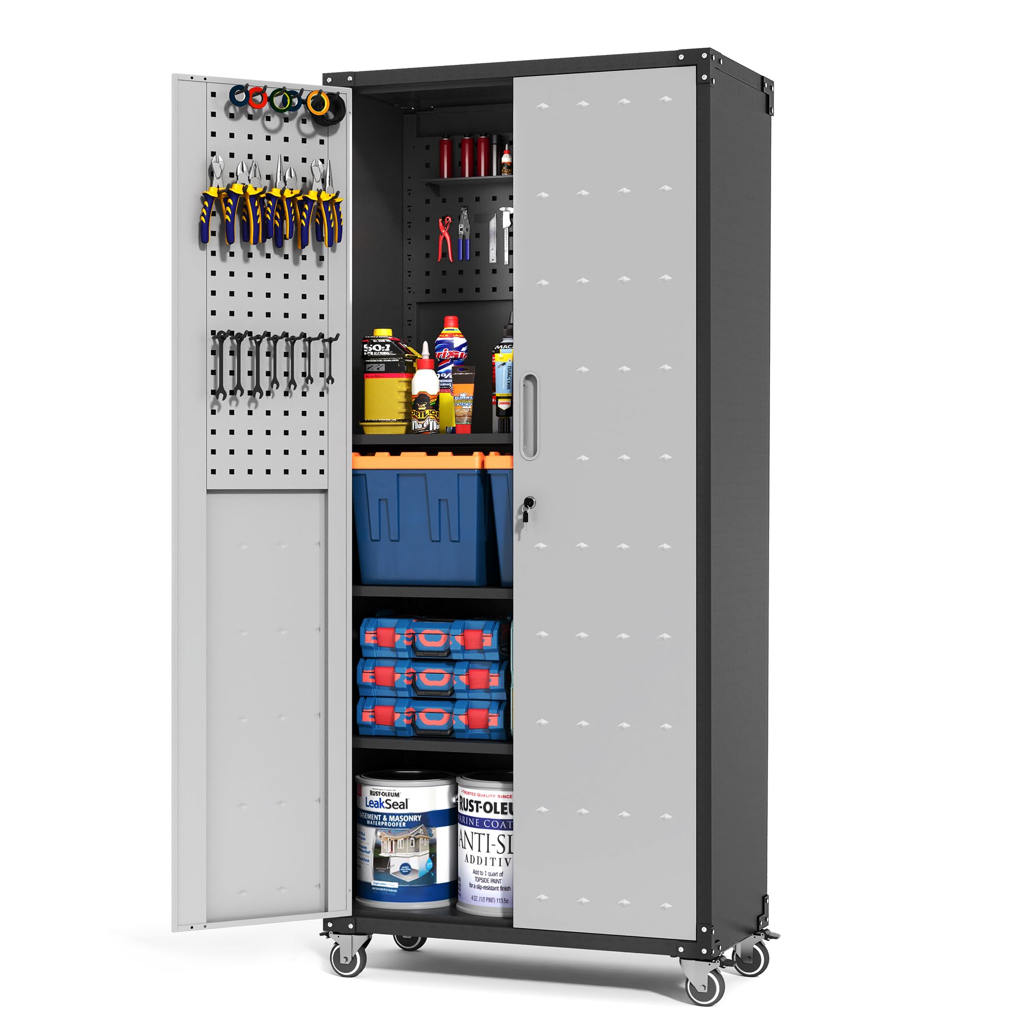 Metal Storage Cabinet for Garage