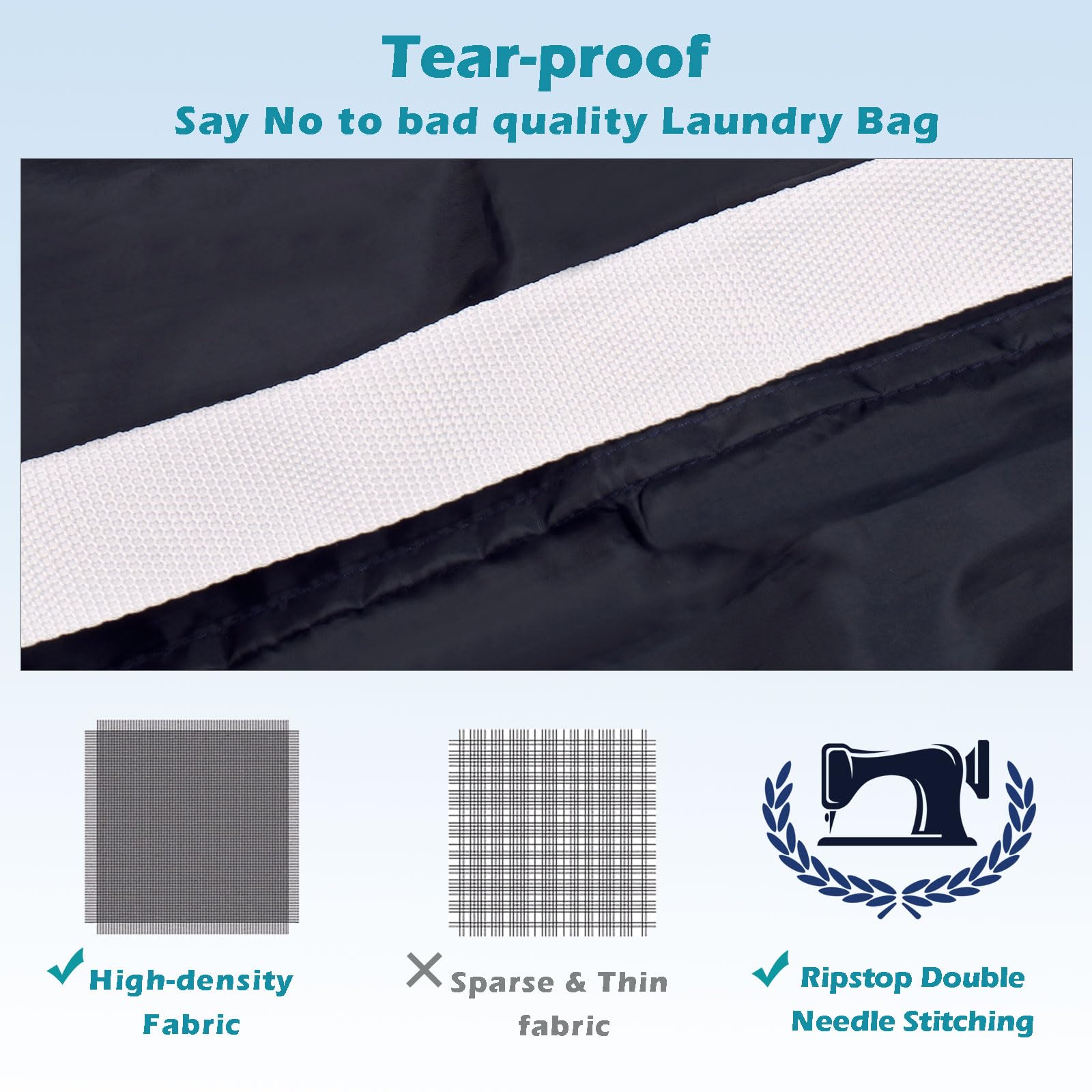 Heavy Duty Laundry Bag (2 Count)