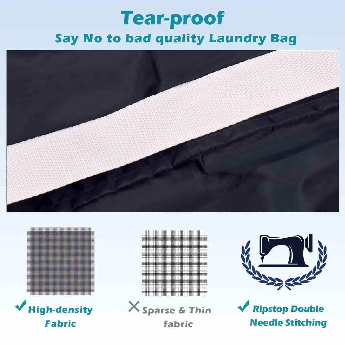 Heavy Duty Laundry Bag (2 Count)