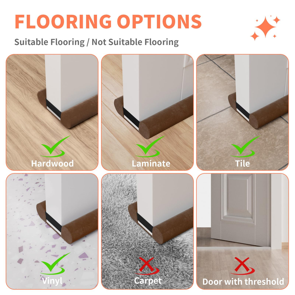 Under Door Draft Stopper