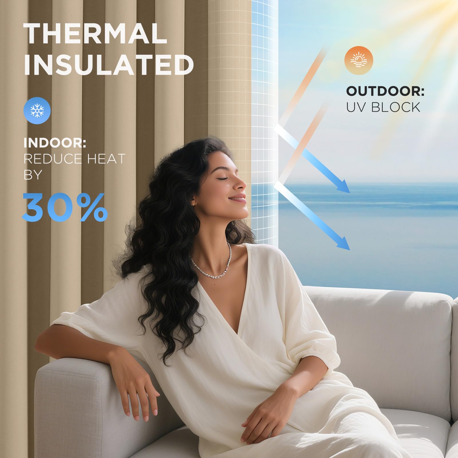 Blackout Patio Sliding Door Curtains