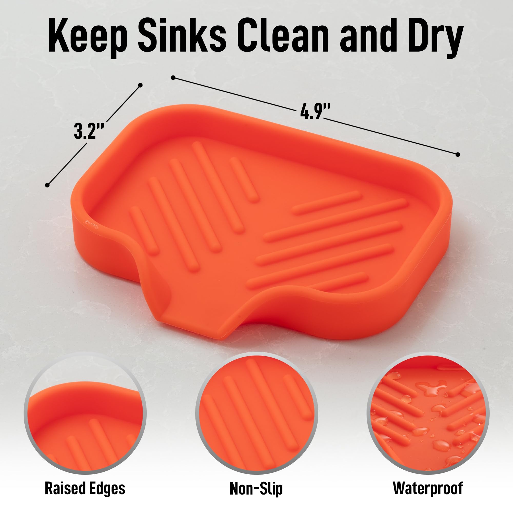 Small Silicone Sponge Holder