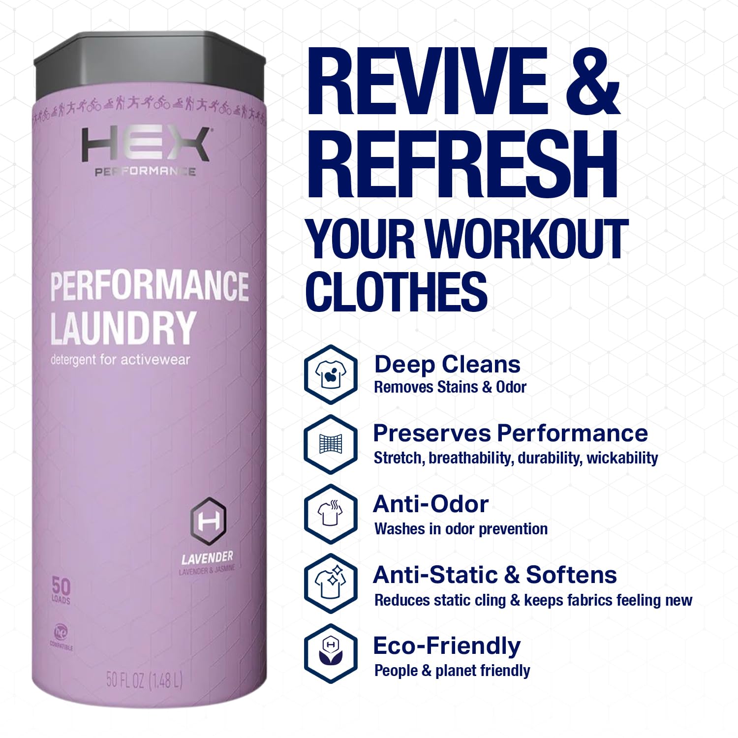 Activewear Laundry Detergent (100 Fl Oz)