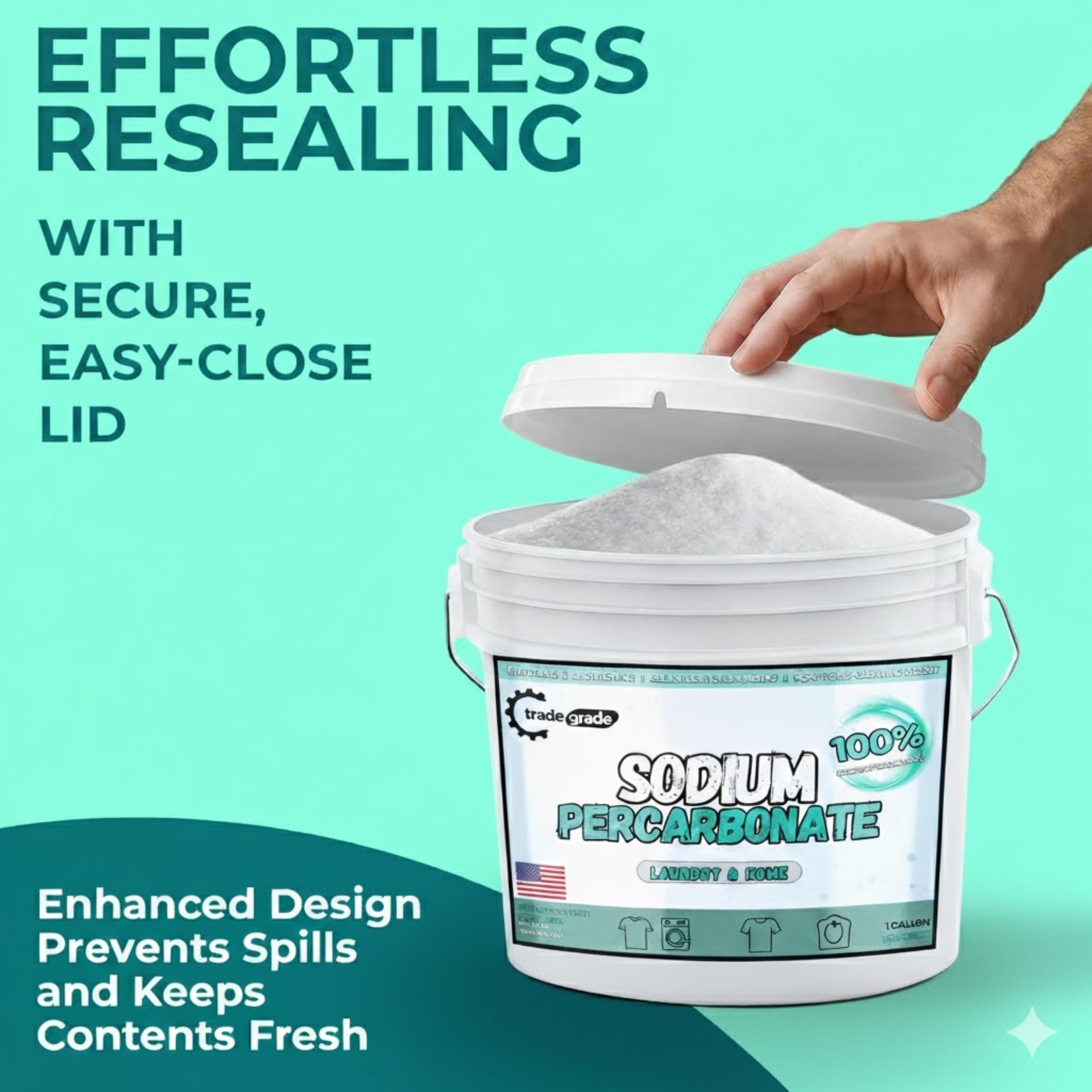 TradeGrade Sodium Percarbonate Powder (240 Ounce)