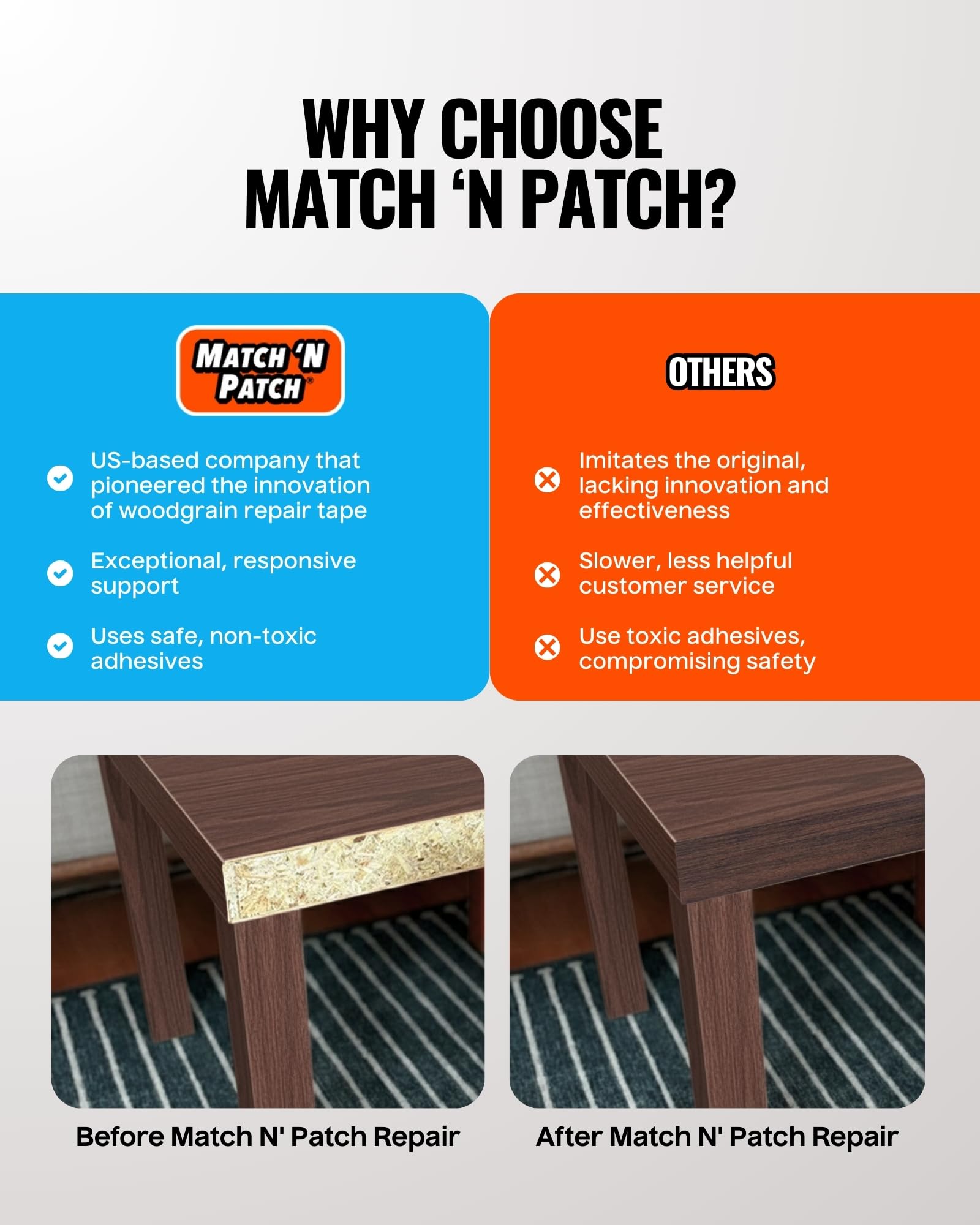 Wood Grain Repair Tape