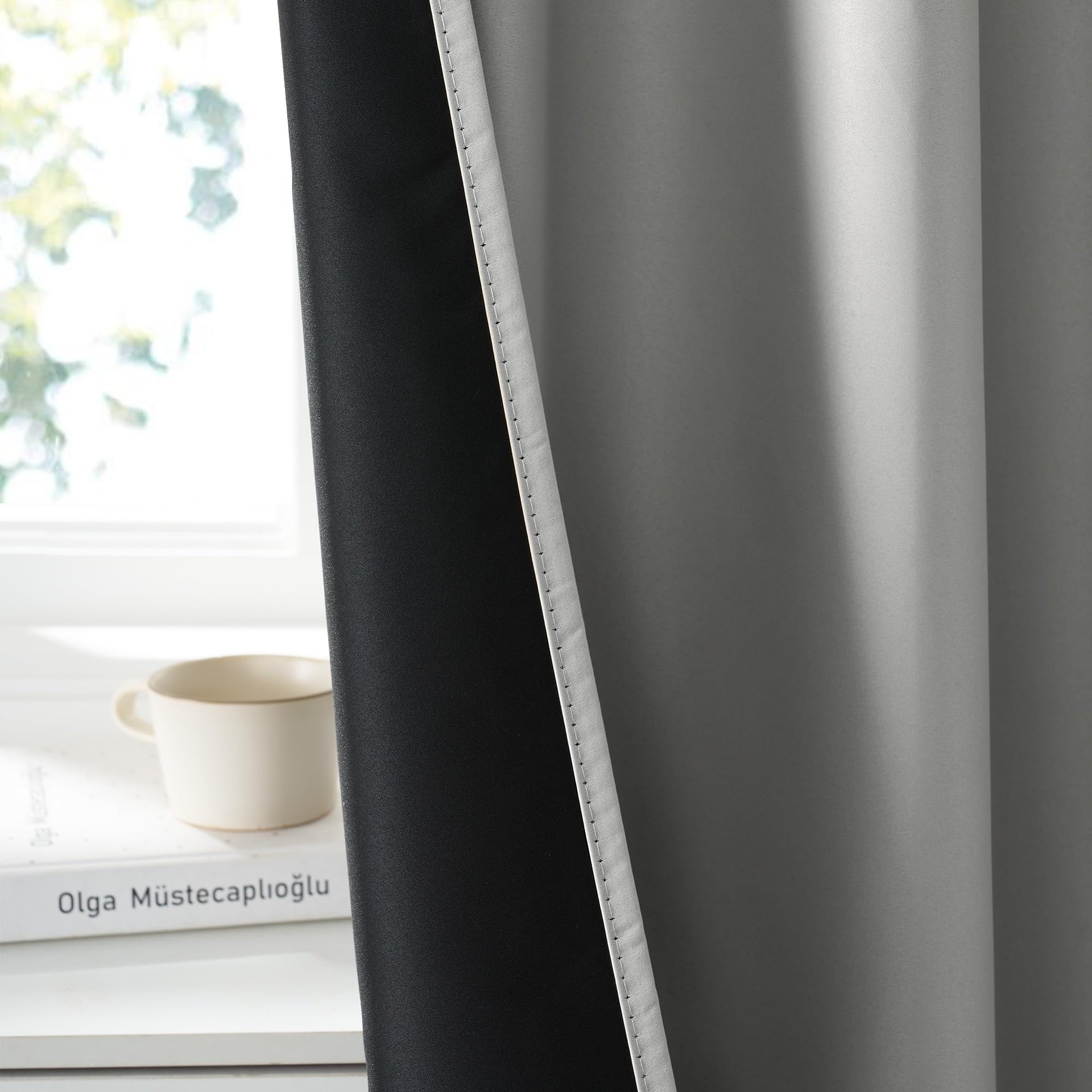 Bedroom Blackout Curtains 54 inches Long (2 Count)