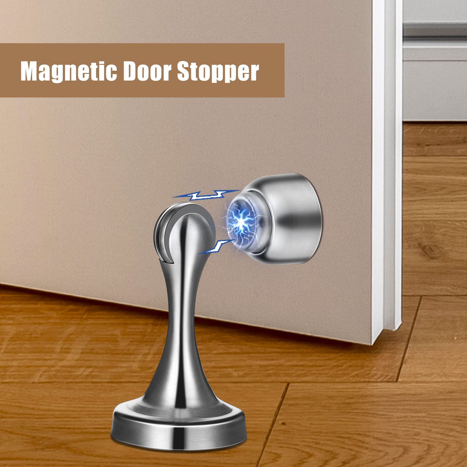 8 Pcs Magnetic Door Stopper