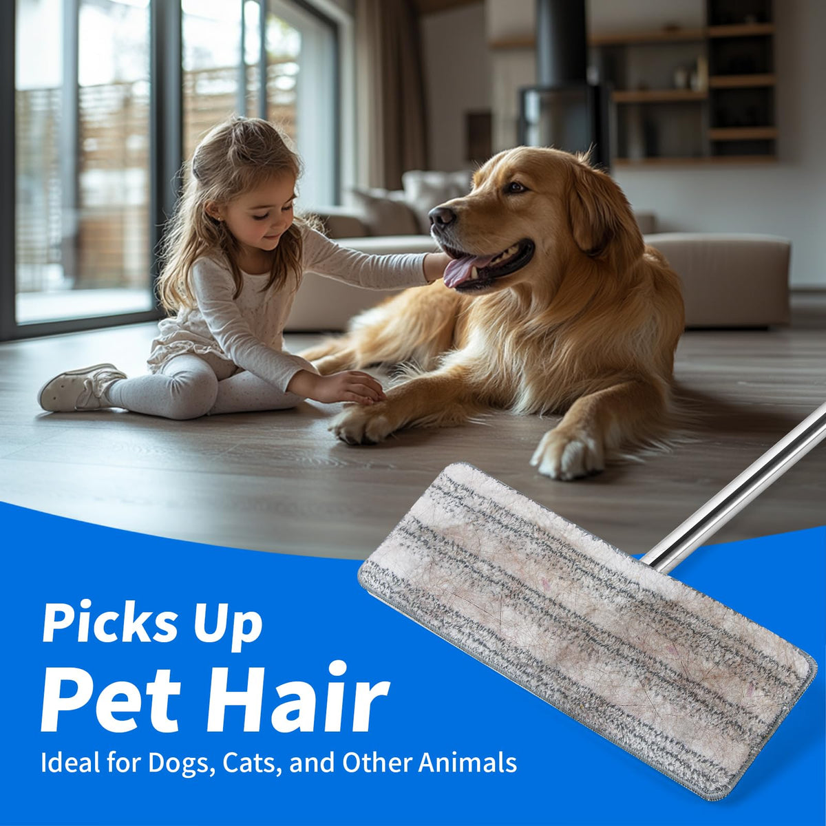 Flat Mop Head Refill (4 Count)