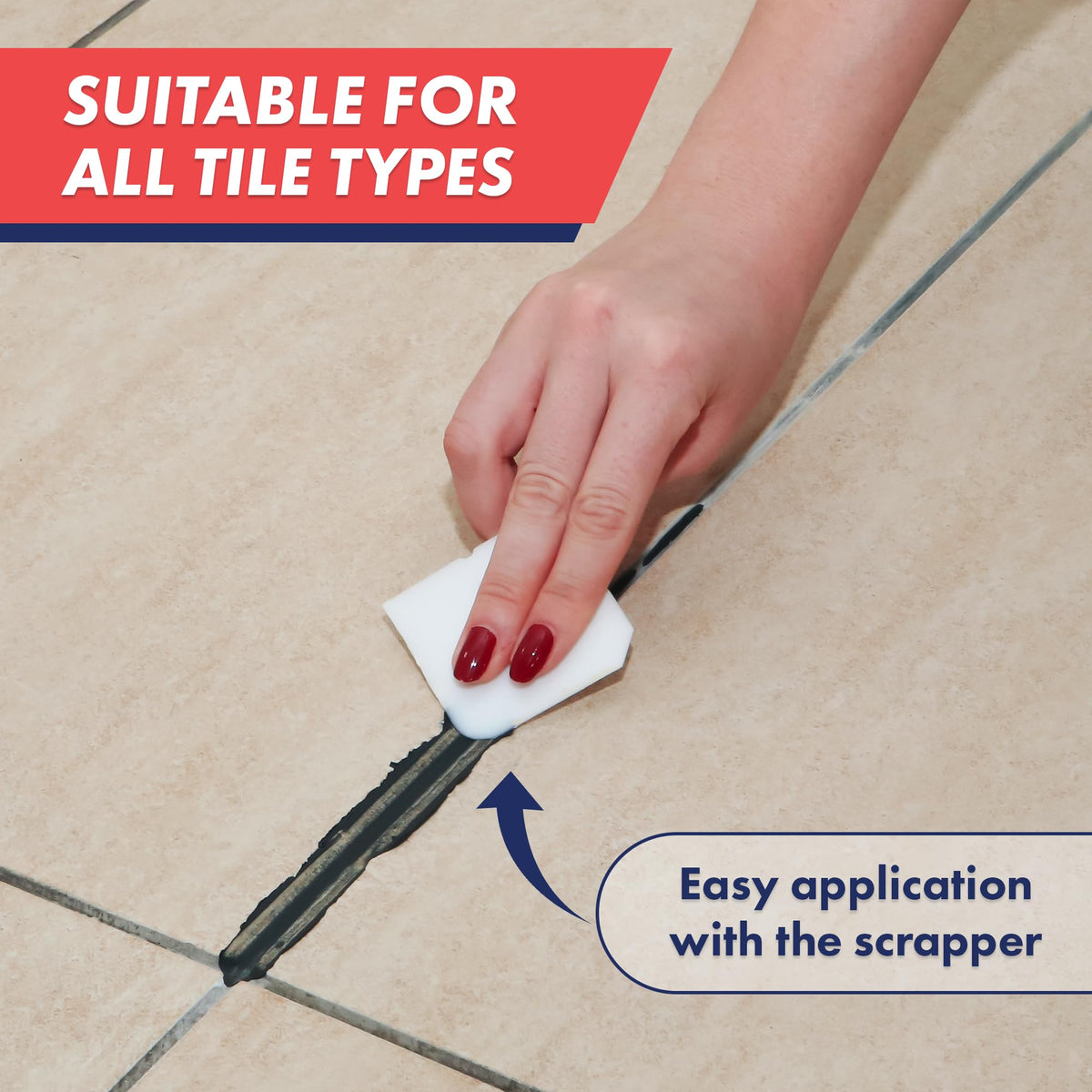 Tile Grout Repair Kit (8.8 Ounce)
