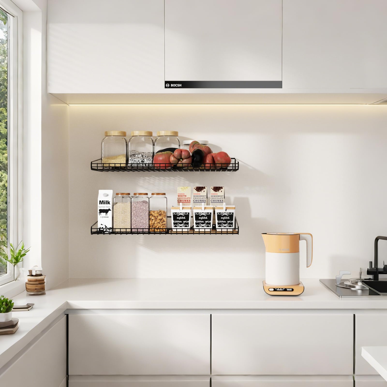 Garage Wall Shelving (4 Count)