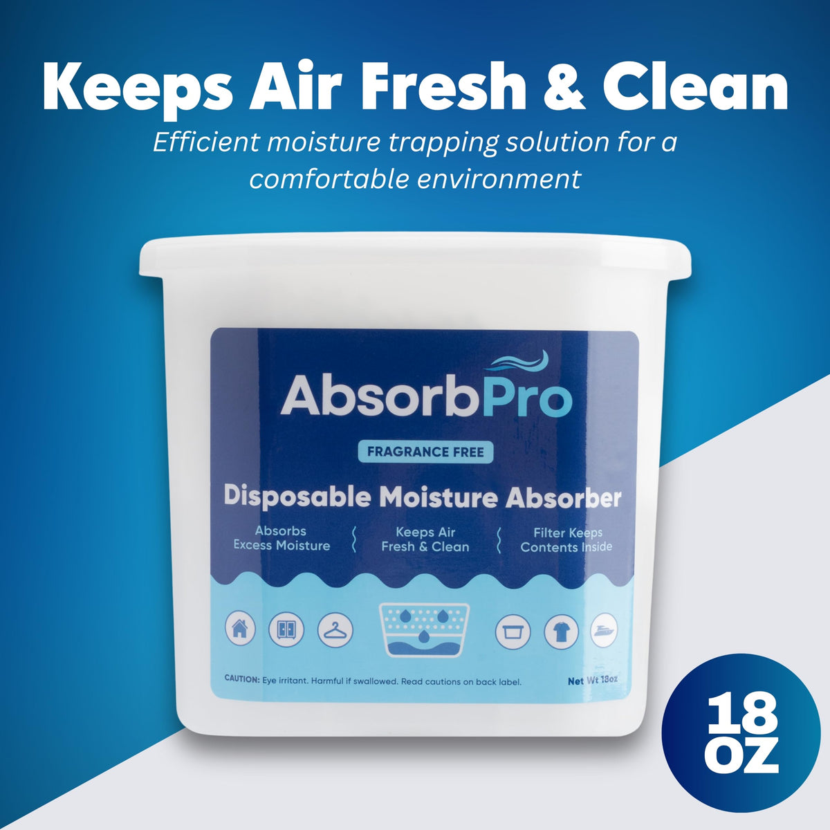 Moisture Absorber Tub 18 oz (3 Count)