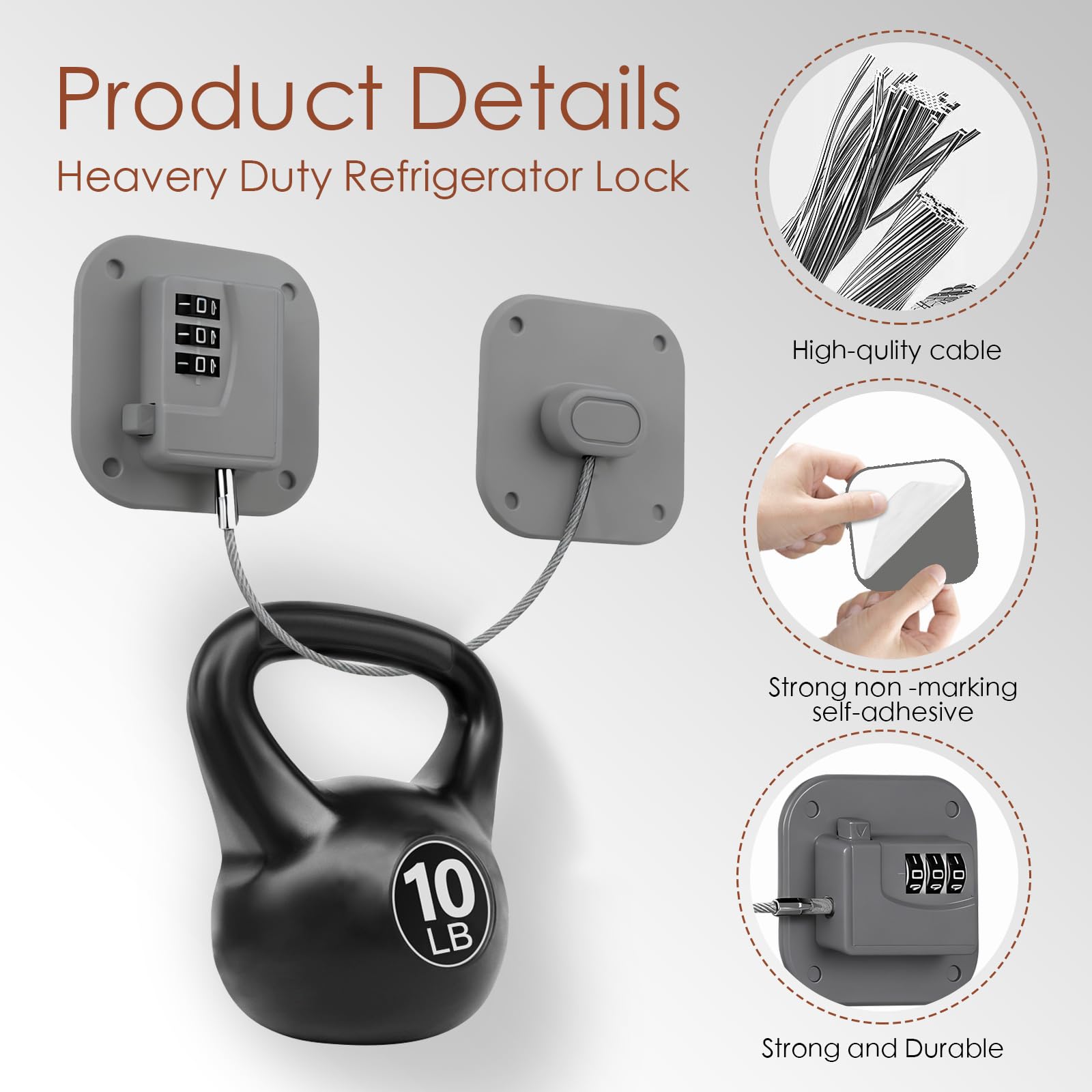 Refrigerator Lock (4 Count)