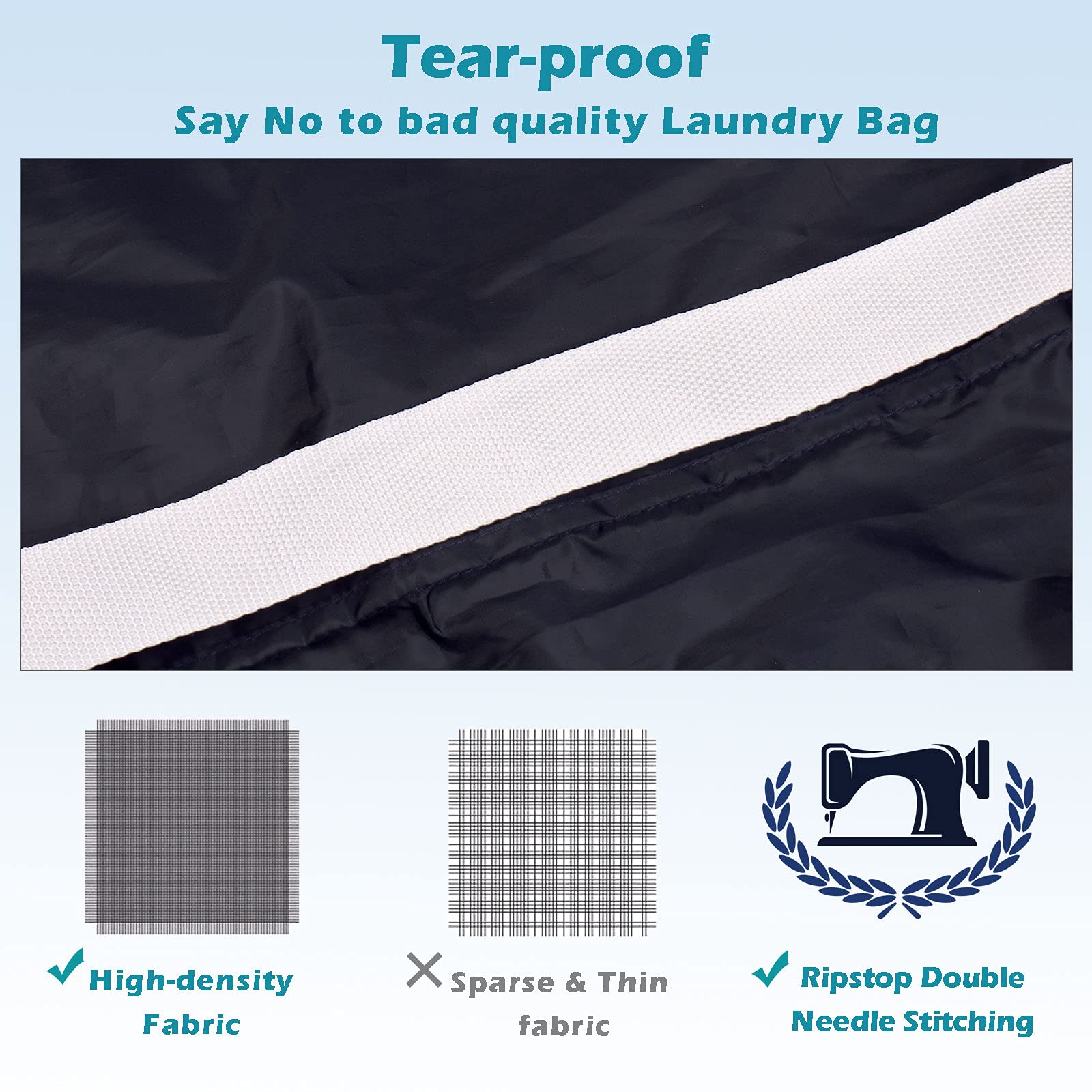 Heavy Duty Laundry Bag (2 Count)