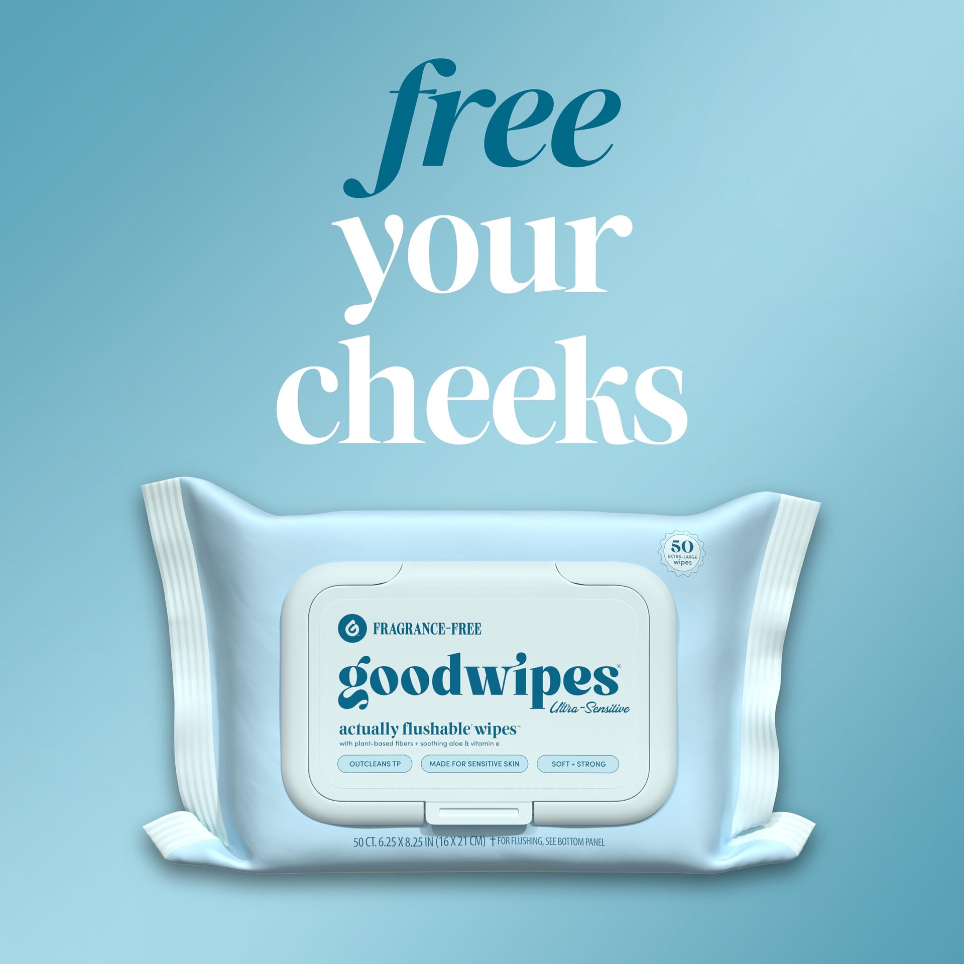 Flushable Wipes (300 Count)