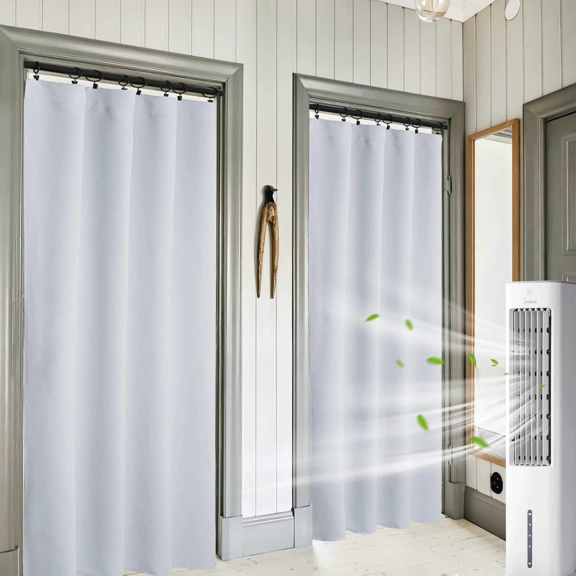 Curtains for Bedroom Living Room Nursery Office 72 inches Long (2 Count)