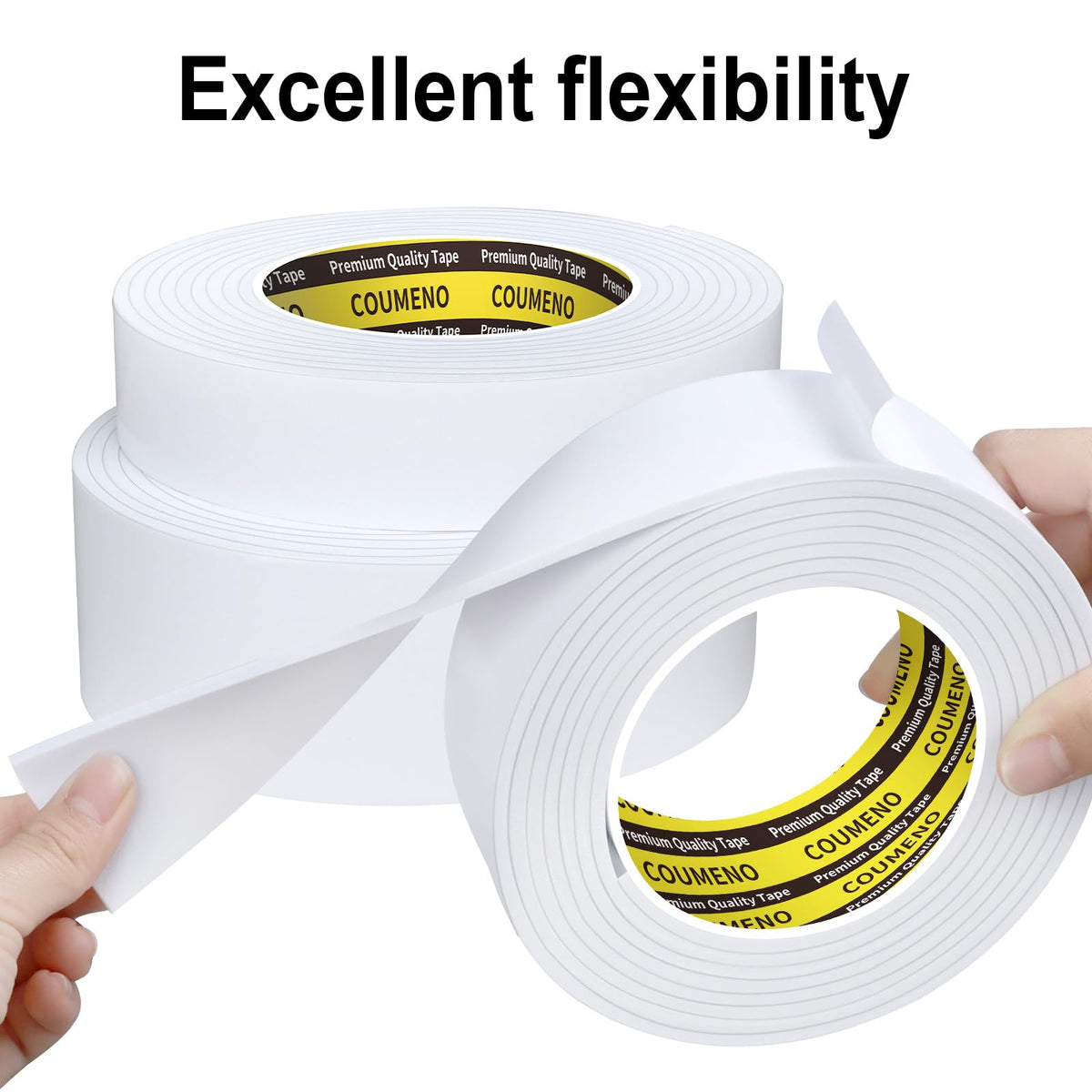 White Foam Tape Weather Stripping Sealing Sponge
