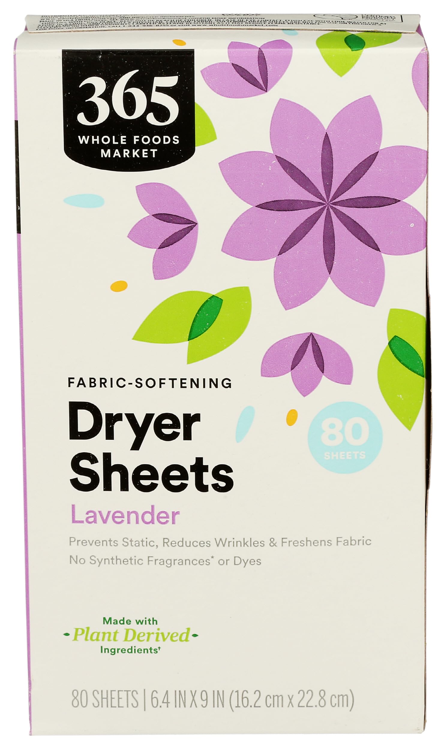 Fabric Softening Dryer Sheets (80 Count)