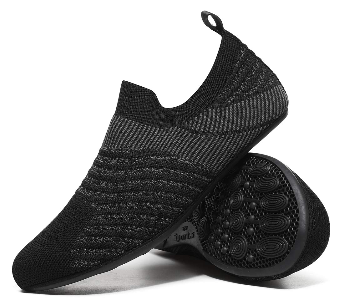 Adult Indoor House Slippers Socks Travel Lightweight Comfort Non Slip Grip House Floor Home Shoes for Women Men