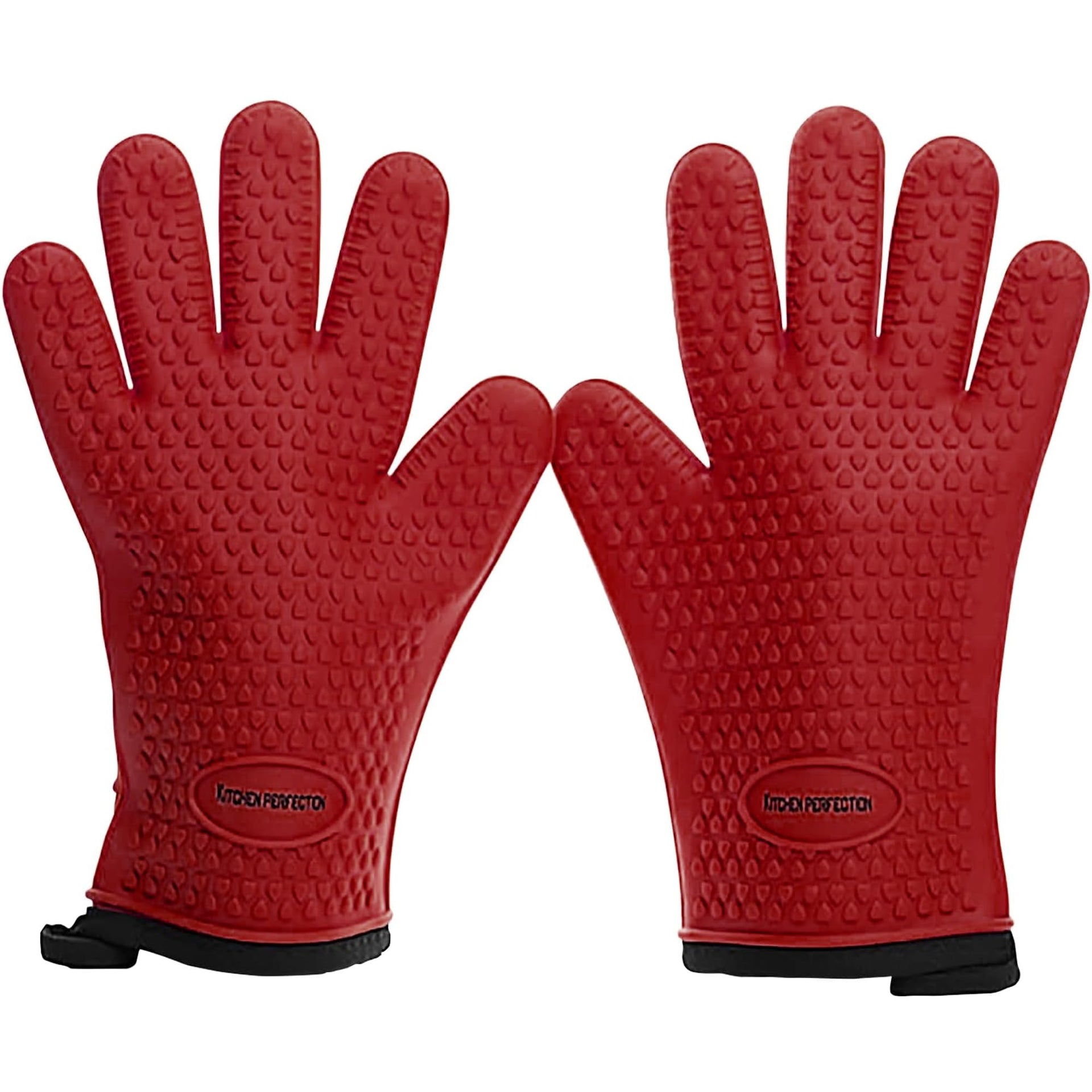 Silicone Smoker BBQ Gloves (2 Count)