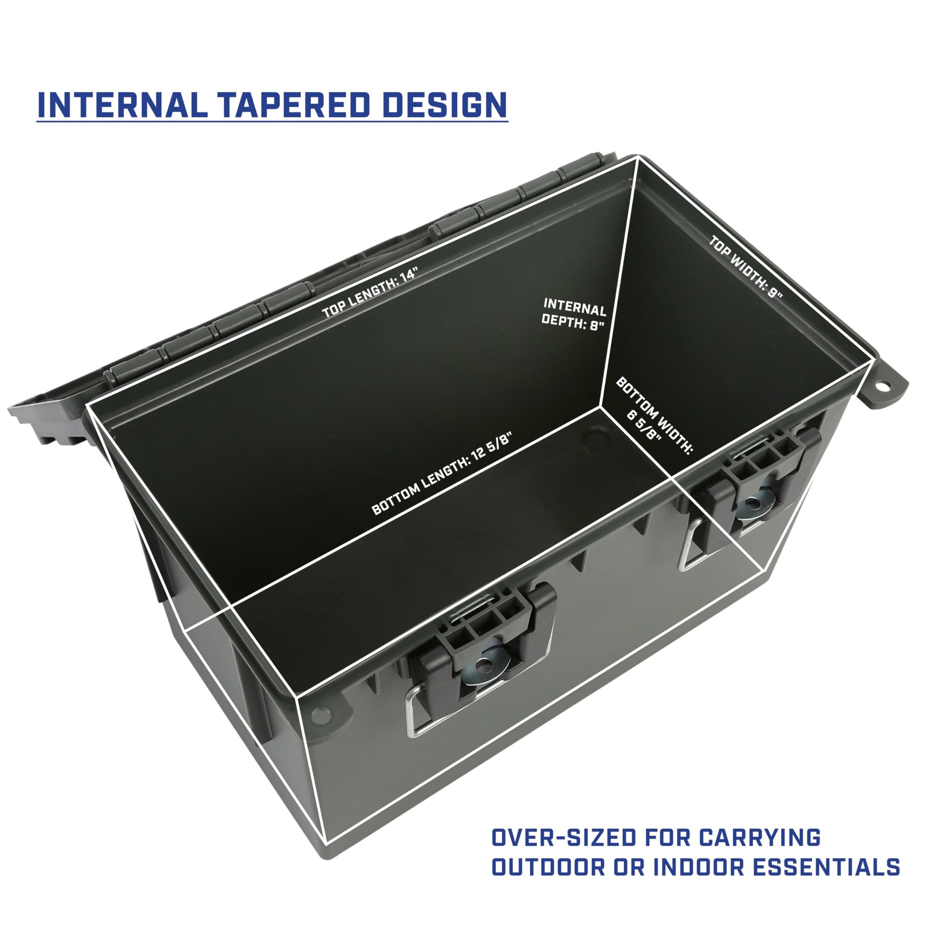 XL Ammo Box Made in USA