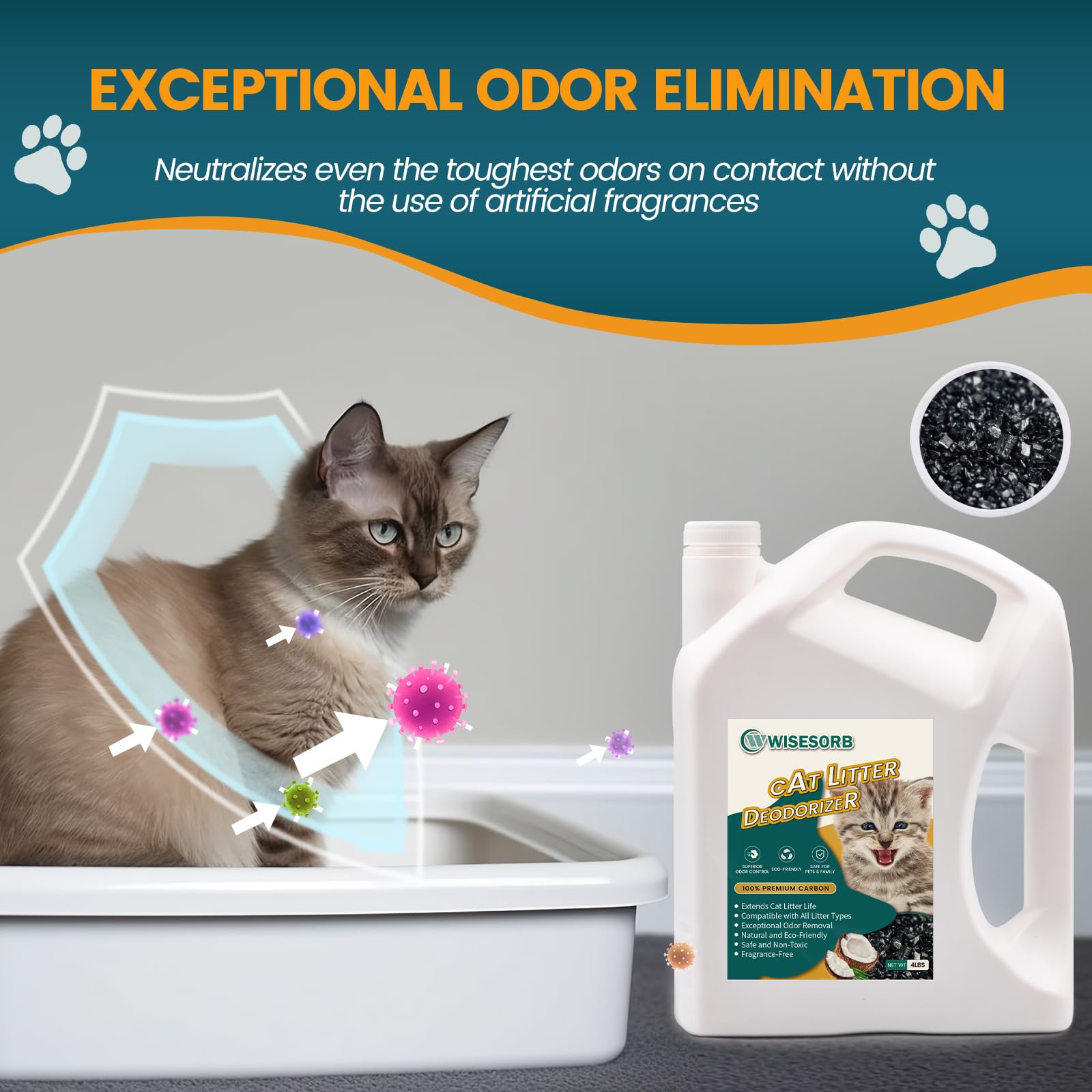 Cat Litter Deodorizer (64 Ounce)