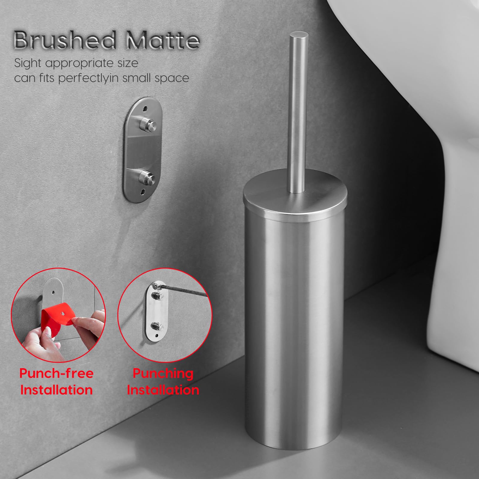 Brushed Stainless Steel Wall