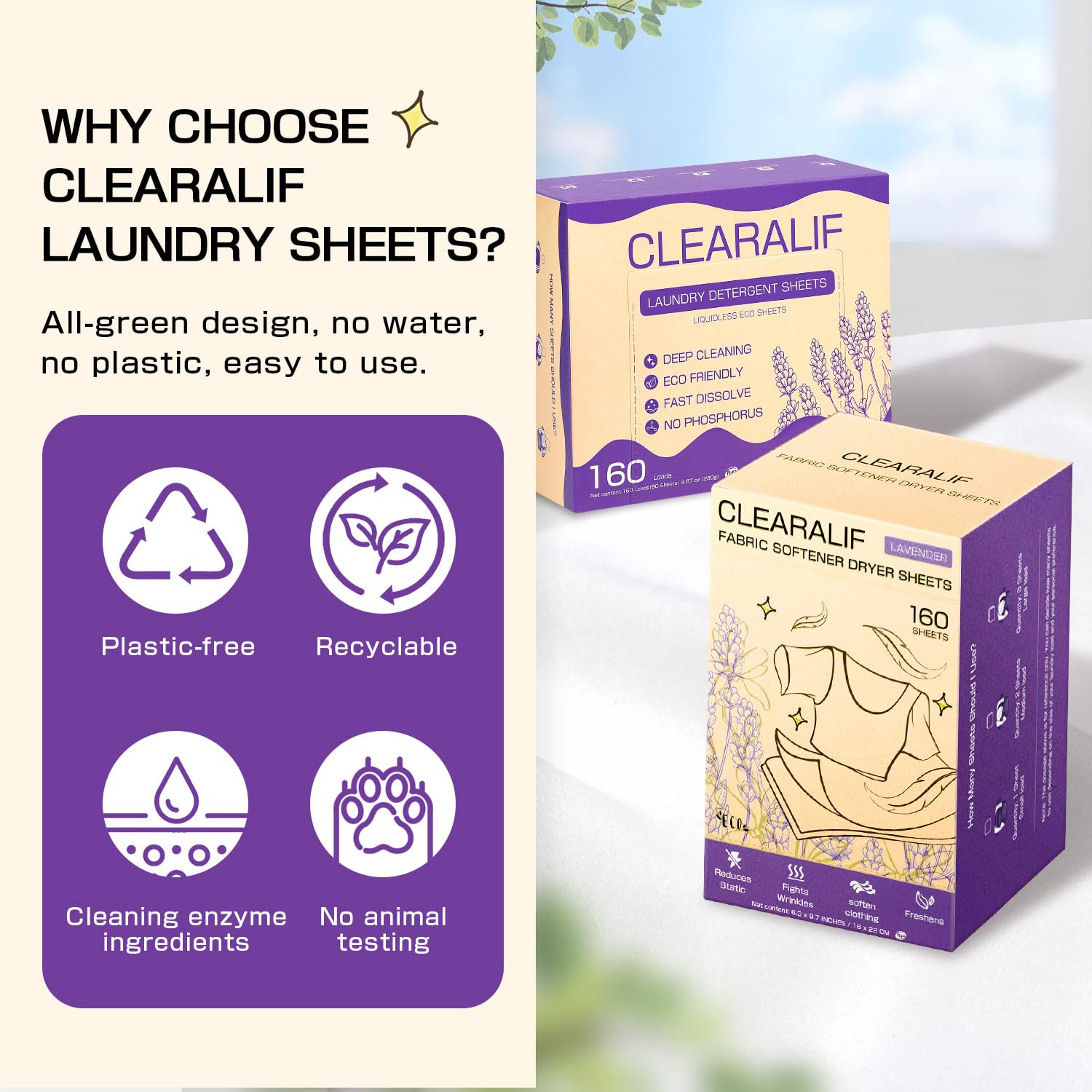 All in One Laundry Detergent Sheets Kit (320 Count)