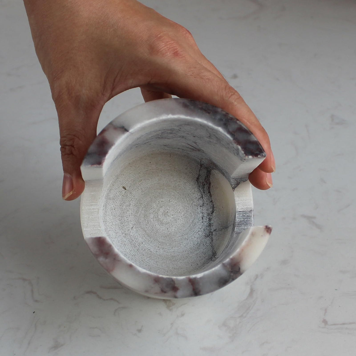 Natural Travertine Marble Sponge Holder for Kitchen Sink