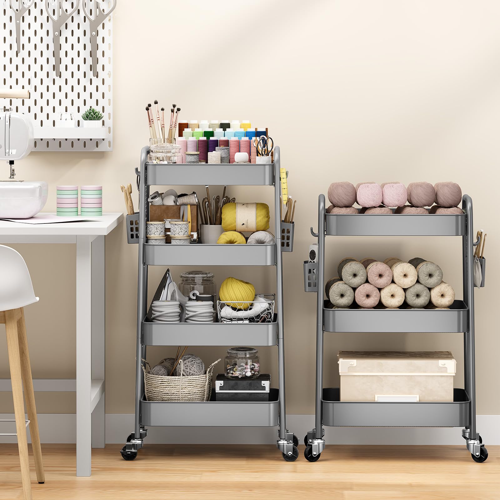 4 Tier Rolling Cart