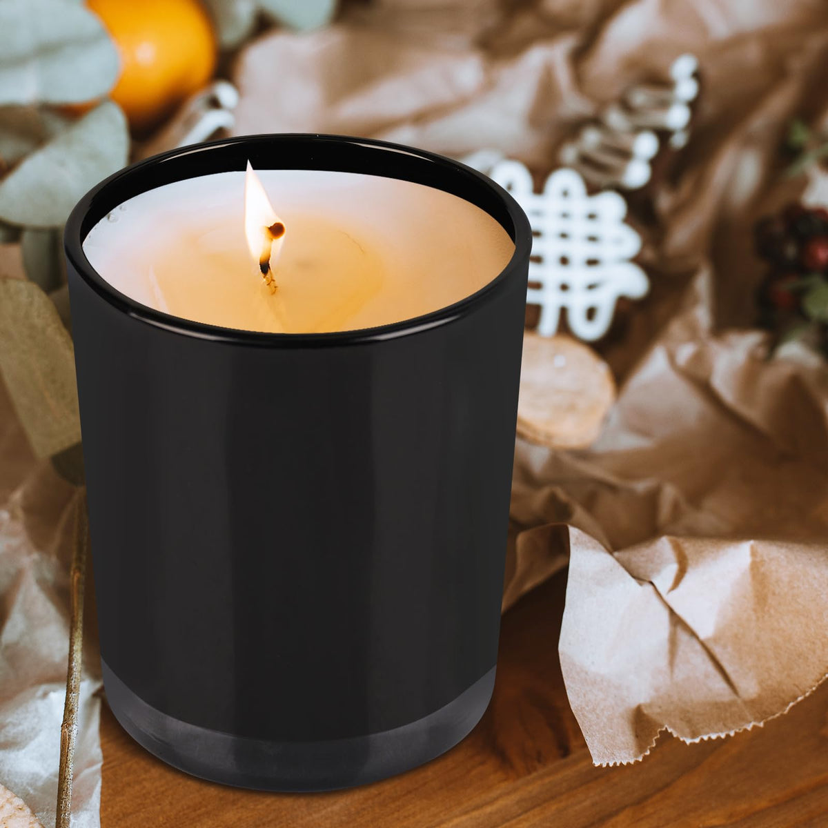 Thick Candle Jars for Making Candles 12 Pcs (12 Count)