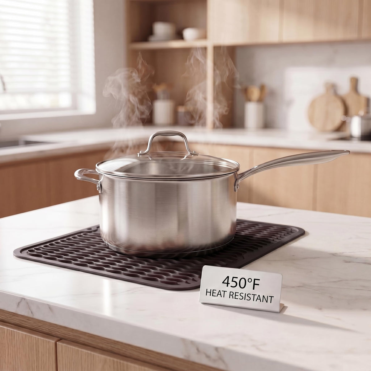 Silicone Dish Drying Mat for Multiple Usage